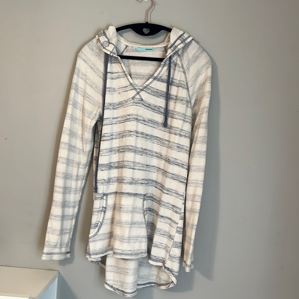 Knitted boat coverup.